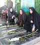 حضور تعدادی از کارمندان دانشکده پزشکی در گلزار شهدا جهت تجدید میثاق با شهداء